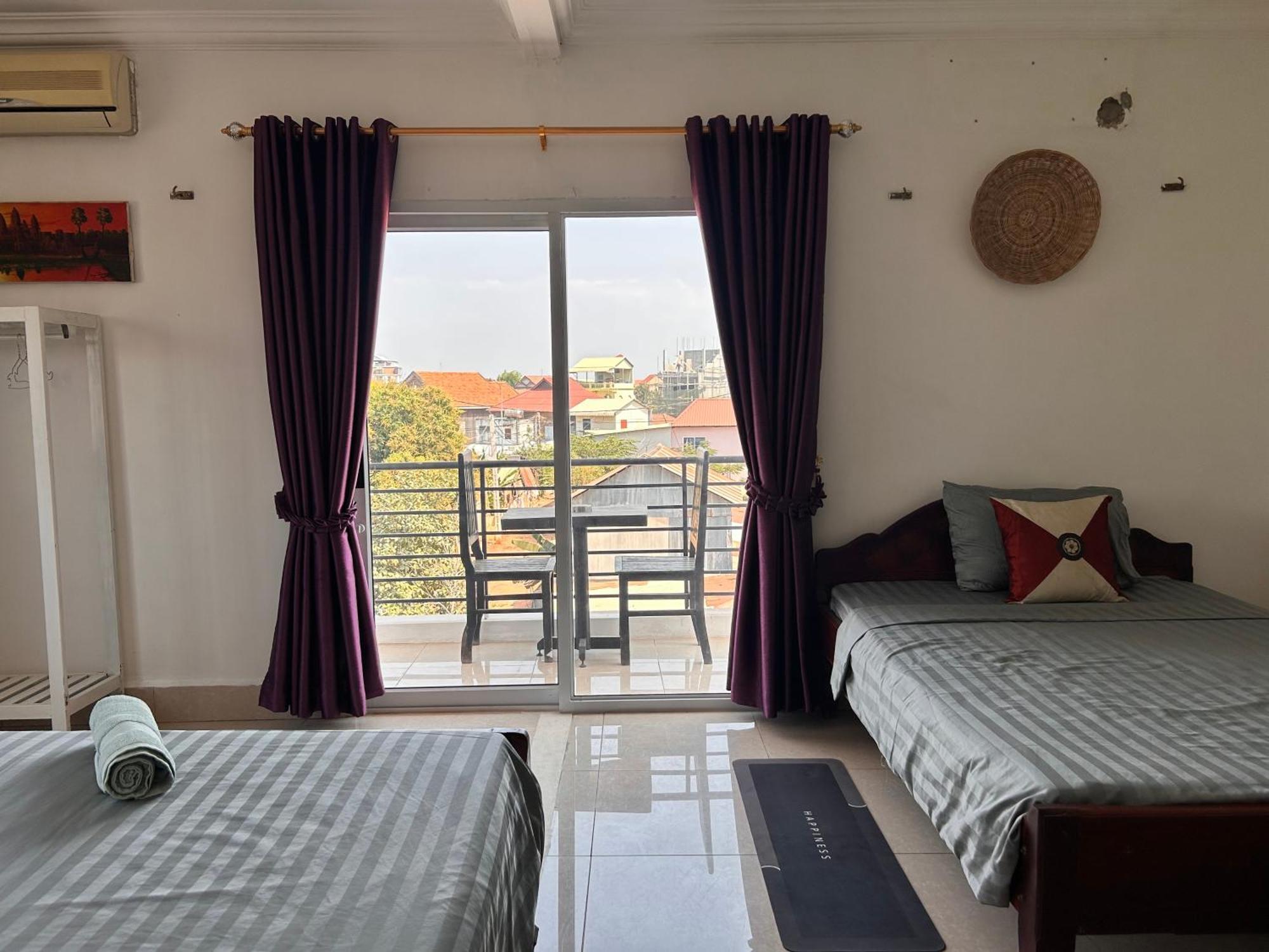 Bed & Bedzzz Vandrerhjem Siem Reap Eksteriør bilde