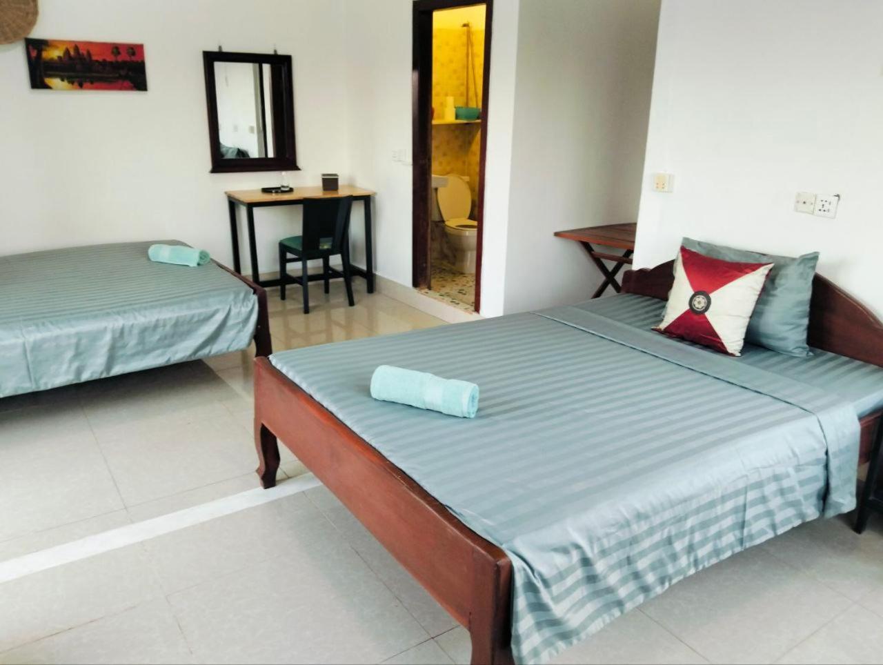 Bed & Bedzzz Vandrerhjem Siem Reap Eksteriør bilde