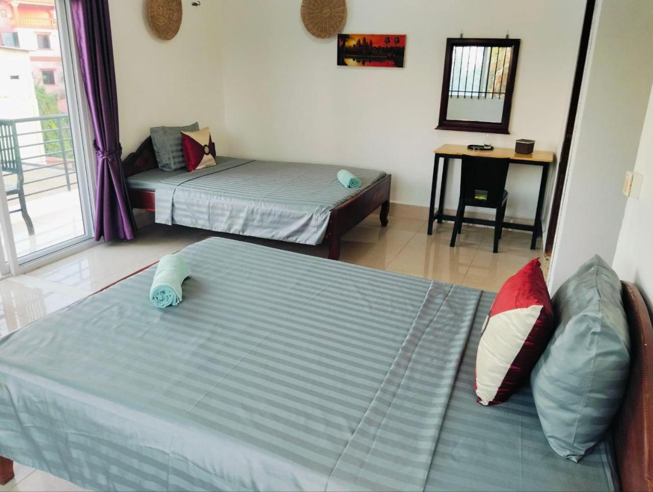 Bed & Bedzzz Vandrerhjem Siem Reap Eksteriør bilde